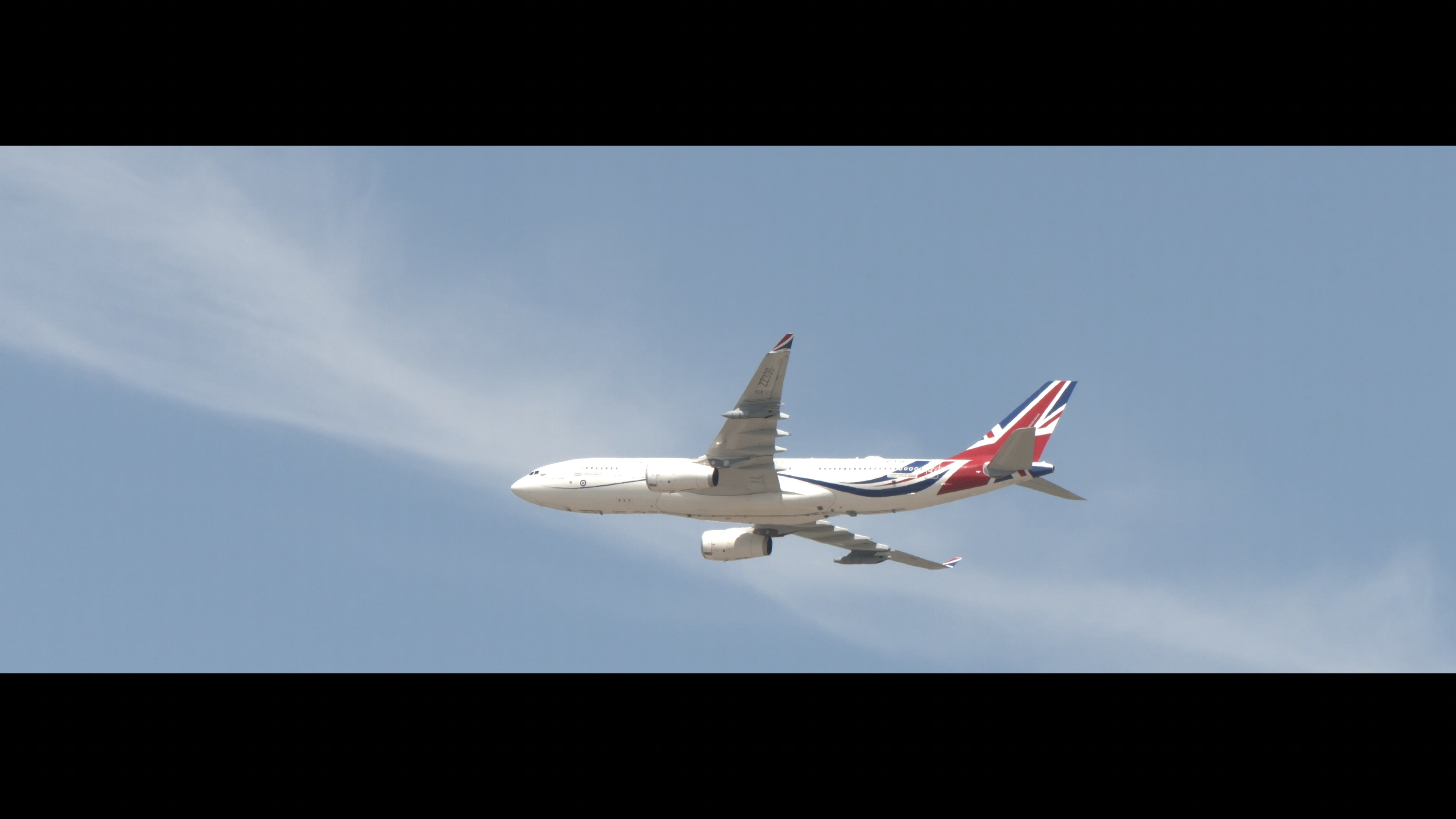 RAF KC2 Voyager Flypast over Heathrow